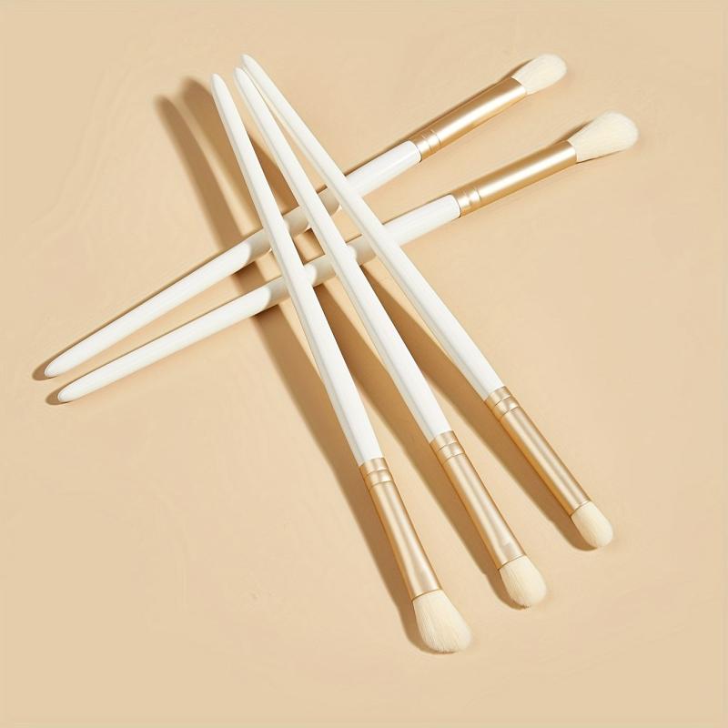 5pcs Soft Eyeshadow Brush Kit for Blending or Concealer Eye Makeup Brushes
