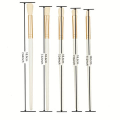 5pcs Soft Eyeshadow Brush Kit for Blending or Concealer Eye Makeup Brushes