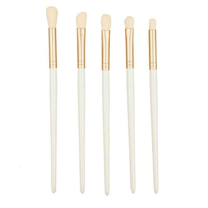5pcs Soft Eyeshadow Brush Kit for Blending or Concealer Eye Makeup Brushes