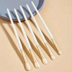 5pcs Soft Eyeshadow Brush Kit for Blending or Concealer Eye Makeup Brushes