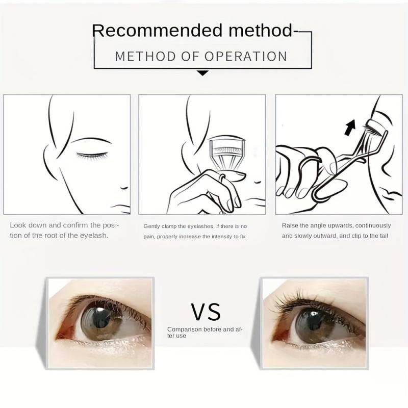 Stainless Steel Eyelash Curler Cosmetic Makeup Tool