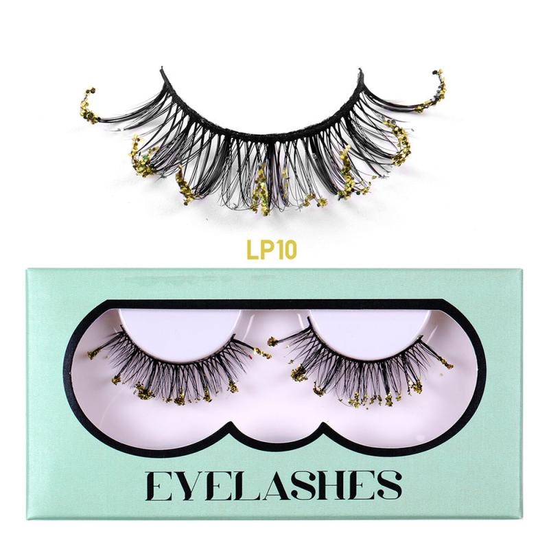 Thick Curling Lashes Messy Simulation Eye Lashes Curling Natural Easy Applying