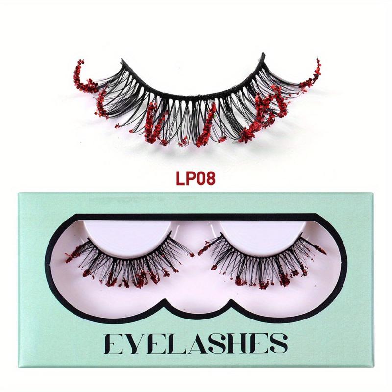 Thick Curling Lashes Messy Simulation Eye Lashes Curling Natural Easy Applying