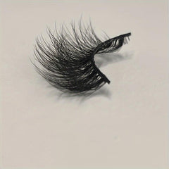 6 Pairs Natural Nude Crossed False Eyelashes Short Daily Wear Women