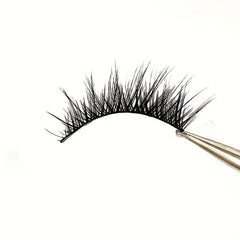 10 Pairs Thick Curling Crossed Lashes Doll Style Big Eye Makeup False Eyelashes