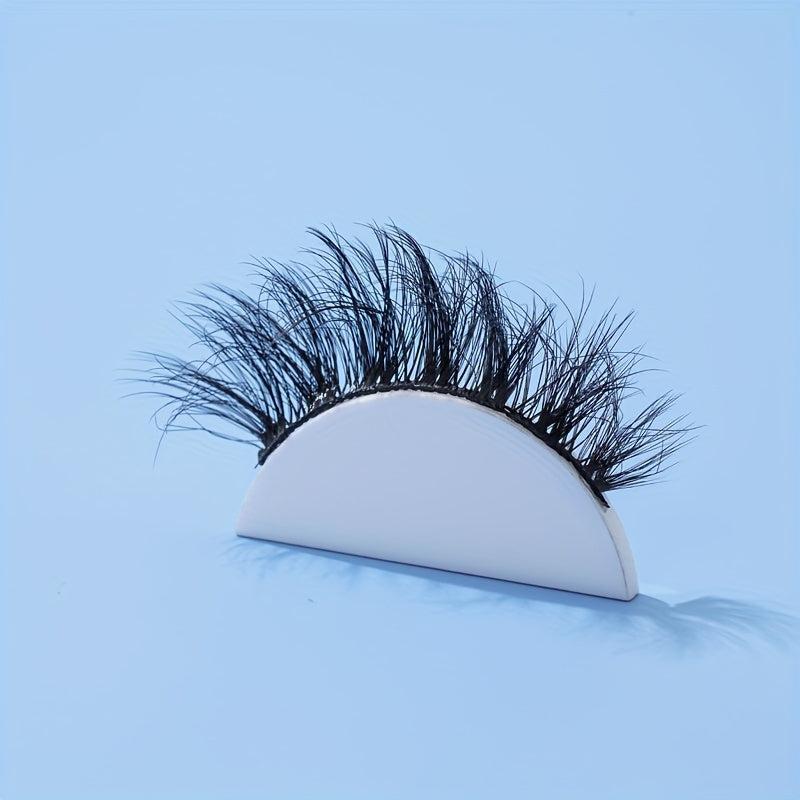 7 Pairs 5D Curly Cat Eye False Eyelashes 14mm