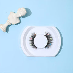 Sequin Butterfly False Eyelashes for Christmas