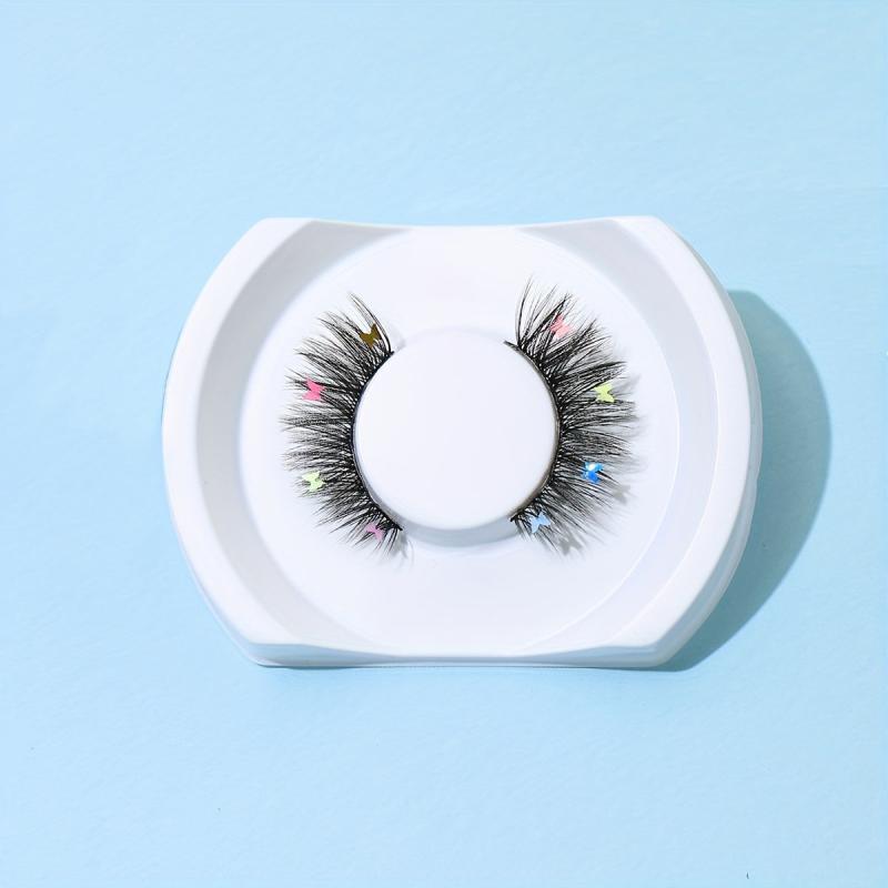 Sequin Butterfly False Eyelashes for Christmas