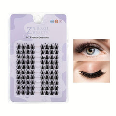 Individual Cluster Lashes Big Eye Makeup False Eyelashes
