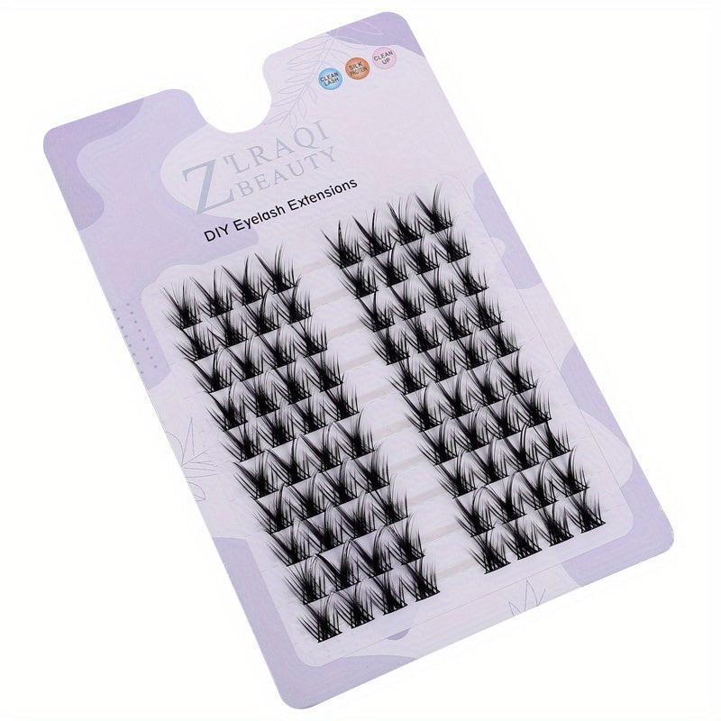 Individual Cluster Lashes Big Eye Makeup False Eyelashes