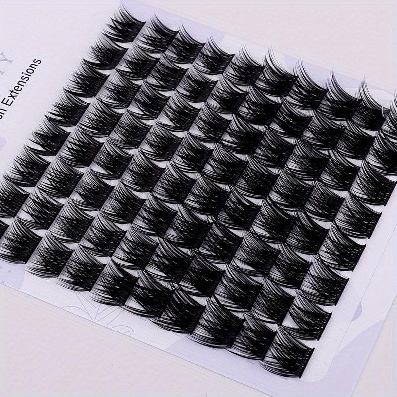 10 Rows Segmented False Eyelashes for Big Eye Makeup