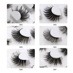 4 Pairs Messy Thick 3D Layered False Eyelashes