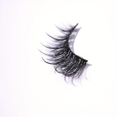 7 Pairs Fluffy Curly Crisscross Style False Eyelashes