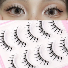 5 Pairs Little Devil Style False Eyelashes