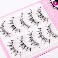 5 Pairs Little Devil Style False Eyelashes