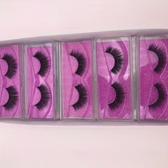 20 Pairs 3D Faux Mink Lashes Bulk Natural False Eyelashes Set