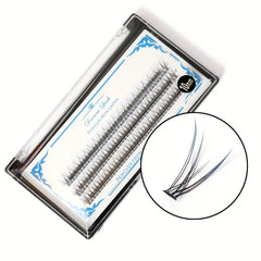 Ombre Cluster Eyelashes D Curl 10D 10mm 12mm False Eyelashes Gradient Colored