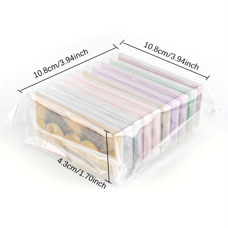 10 Pairs Natural 3D Faux Mink False Eyelashes Soft Wispy Reusable Lashes