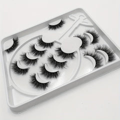 7 Pairs 8D Fluffy Faux Mink False Eyelashes