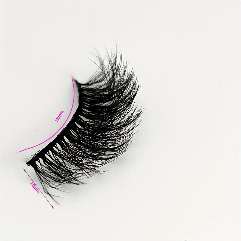 10 Pairs 5D False Eyelashes Fluffy Lashes Natural Look Extension