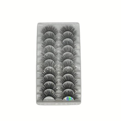 10 Pairs 5D False Eyelashes Fluffy Lashes Natural Look Extension
