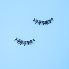 5pairs Natural & Long False Eyelashes 4 12mm W-shaped Fishtail Eyelashes
