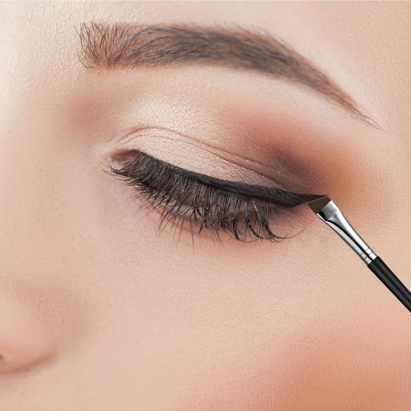 2PCS Angled Eyeliner Brushes Gel Eye Liner Brush