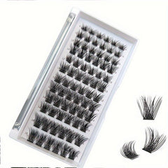 Individual Lashes 48 Pcs D Curl 8 16mm Lash Clusters Mixed Length
