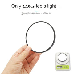 15X Magnification Mirror with Suction Cup for Travel and Grooming