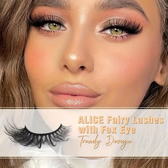 10 Pairs Natural Wispy Cat Eyelashes 3D Strip Short Volume False Eyelashes