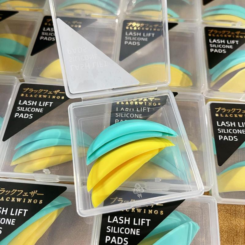 C L CURL 2 Pairs EyelashLift Rods 2 Sizes Lash Perm Pads