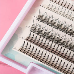 6 11mm Cluster Lashes DIY Lashes Extension Individual Lashes Mini Mixed Style