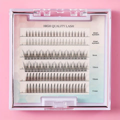 6 11mm Cluster Lashes DIY Lashes Extension Individual Lashes Mini Mixed Style
