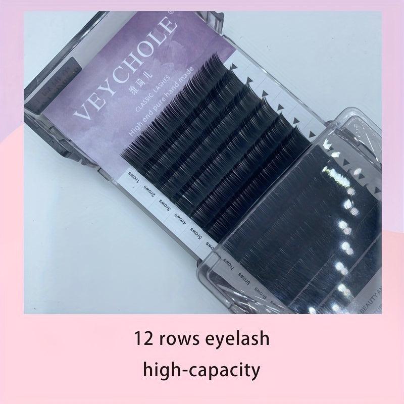 Classic Lashes 12 Rows Individual Eyelashes Cluster Lashes 8 9 10 11 12mm