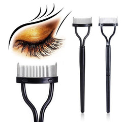 Metal Eyelash Separator Comb Makeup Brush Tool