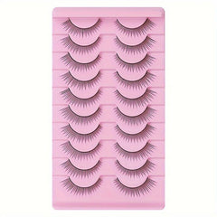 Fluffy Faux Mink Lashes Natural Look 10Pairs