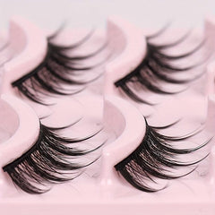 Comic Devil False Eyelashes 3D Natural Slim Thick Devil And Doll Style