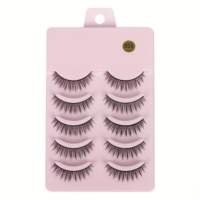 Comic Devil False Eyelashes 3D Natural Slim Thick Devil And Doll Style
