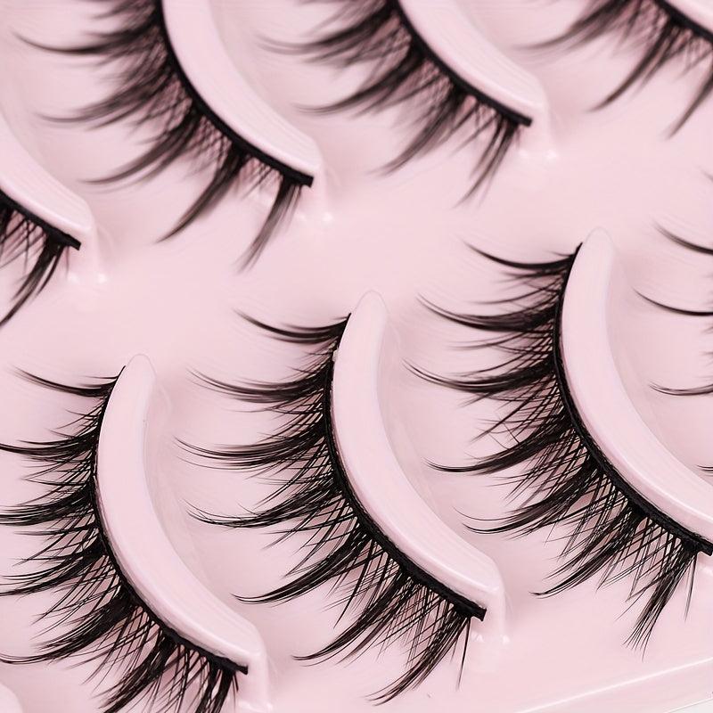 Comic Devil False Eyelashes 3D Natural Slim Thick Devil And Doll Style