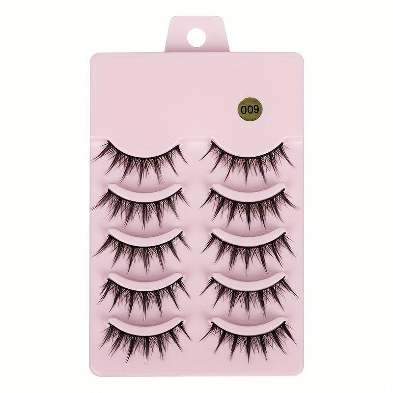Comic Devil False Eyelashes 3D Natural Slim Thick Devil And Doll Style