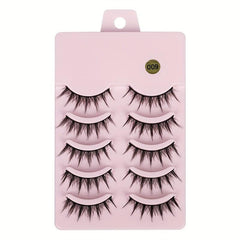 Comic Devil False Eyelashes 3D Natural Slim Thick Devil And Doll Style