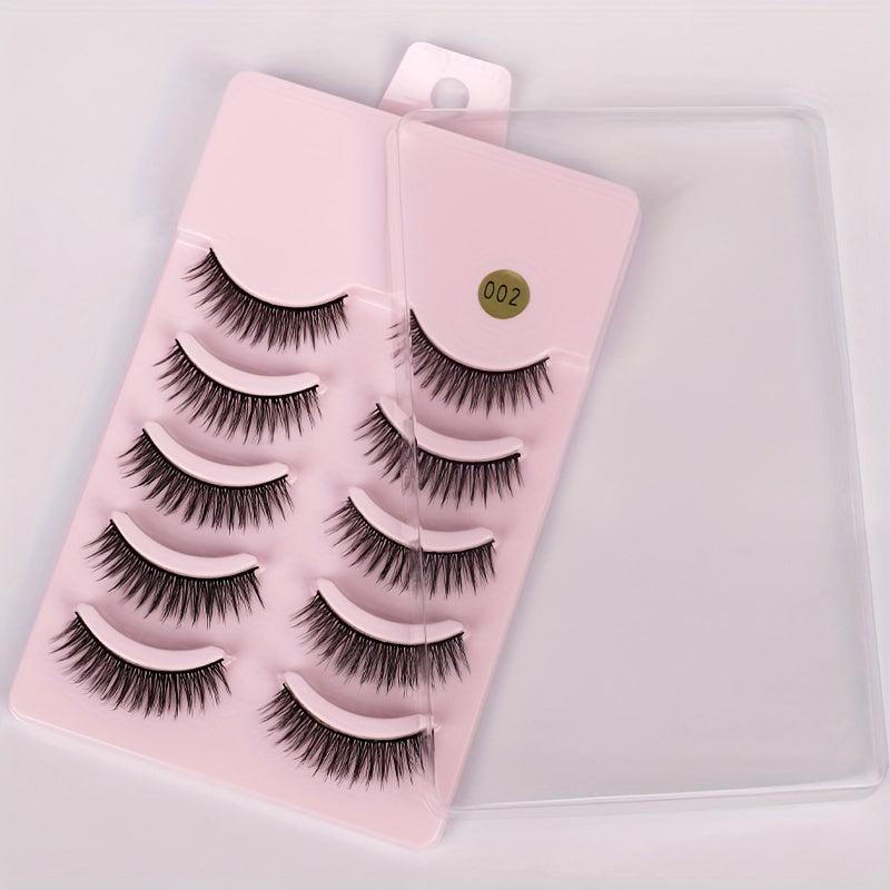 Comic Devil False Eyelashes 3D Natural Slim Thick Devil And Doll Style