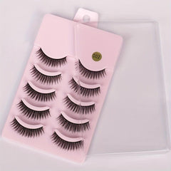 Comic Devil False Eyelashes 3D Natural Slim Thick Devil And Doll Style