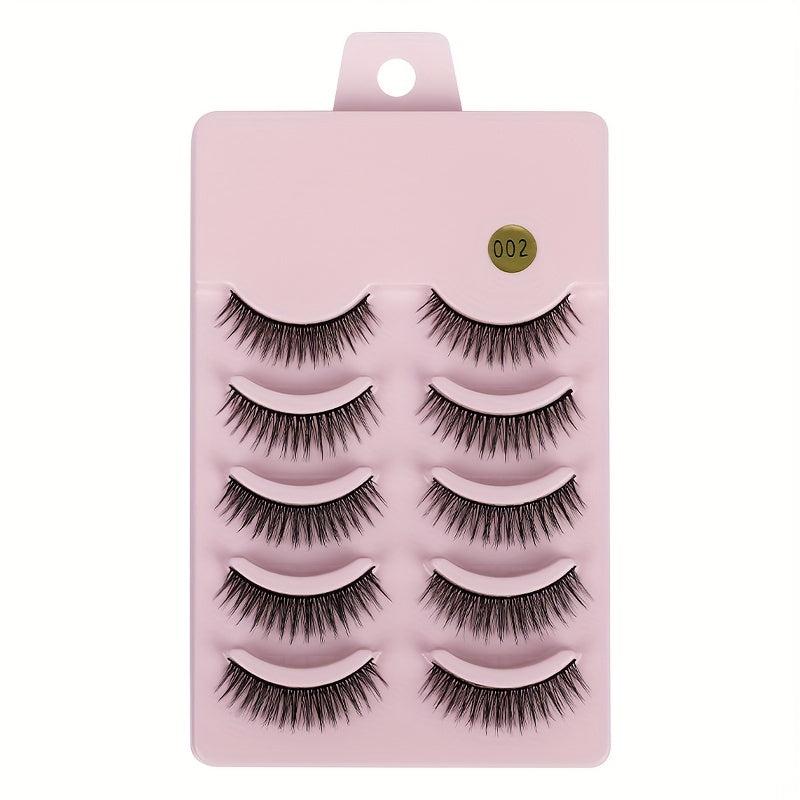 Comic Devil False Eyelashes 3D Natural Slim Thick Devil And Doll Style