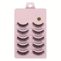 Comic Devil False Eyelashes 3D Natural Slim Thick Devil And Doll Style