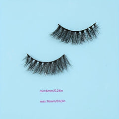 5 Pairs Messy Natural Fluffy False Eyelashes 3D Shape Makeup Lashes Extension