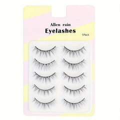 3D False Eyelashes Natural Cross Daily Makeup Eye Lashes for Women