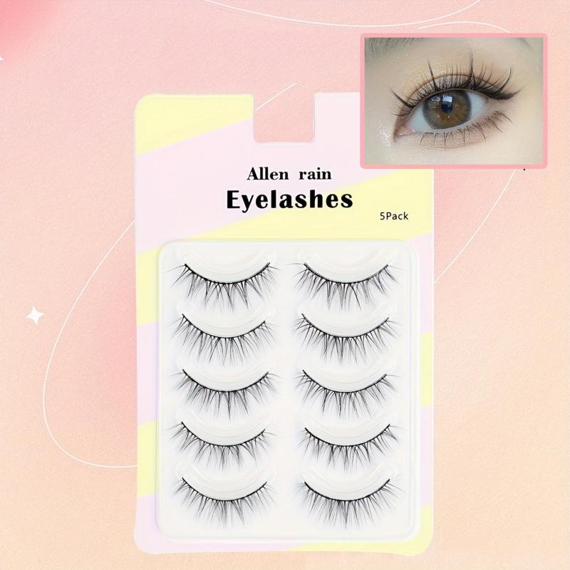 3D False Eyelashes Natural Cross Daily Makeup Eye Lashes for Women