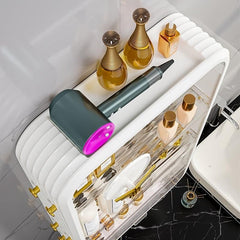 Makeup Organizer Bathroom Shelves Floating Rack