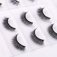 5 Pairs Fluffy Natural Strip 6D Volume False Eyelashes